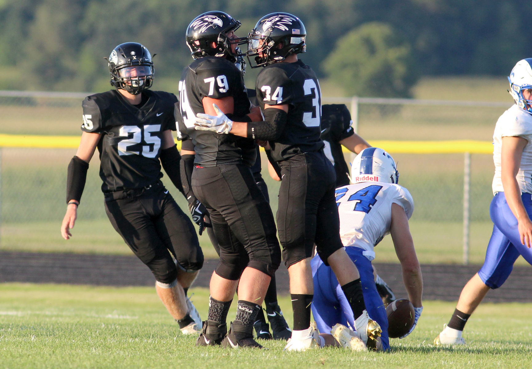 Saint Croix Falls at Bloomer football 8-23-19